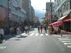 船橋の市街地
